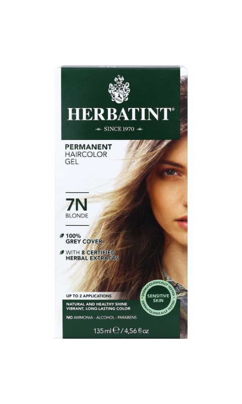 7N - BLONDE PERMANENT HERBAL HAIR DYE WITH PRICE-BEAT GUARANTEE